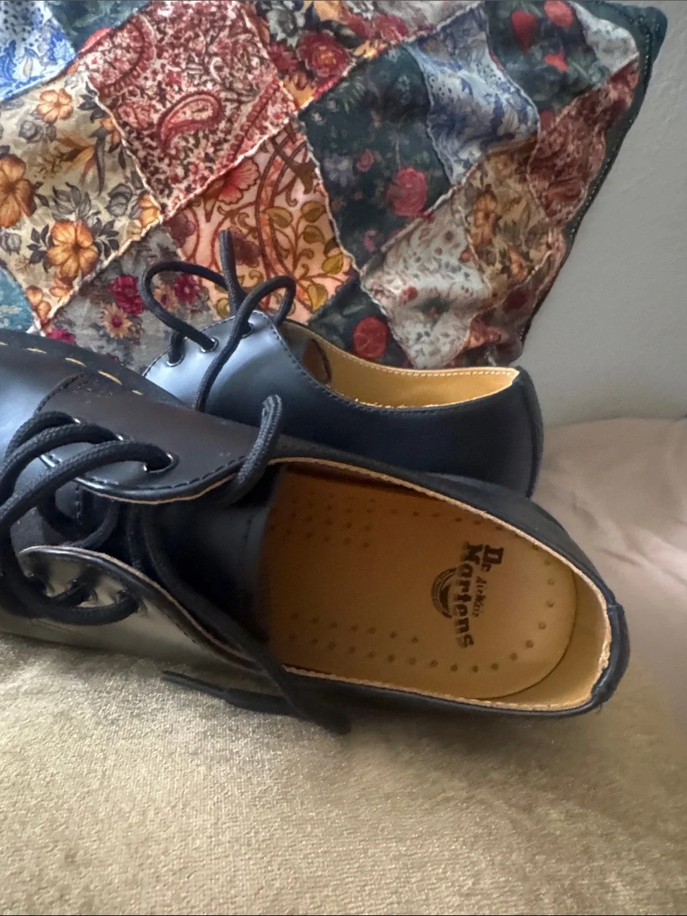 Dr. Martens Black Leather Oxford never worn